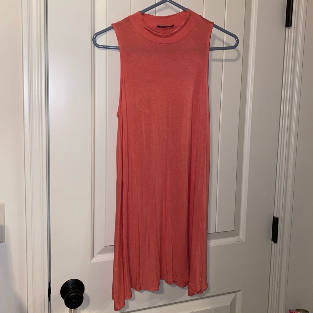 Coral dress